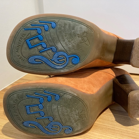 LEATHER BOOT WITH RIBBON LACES - Picture 6 of 6